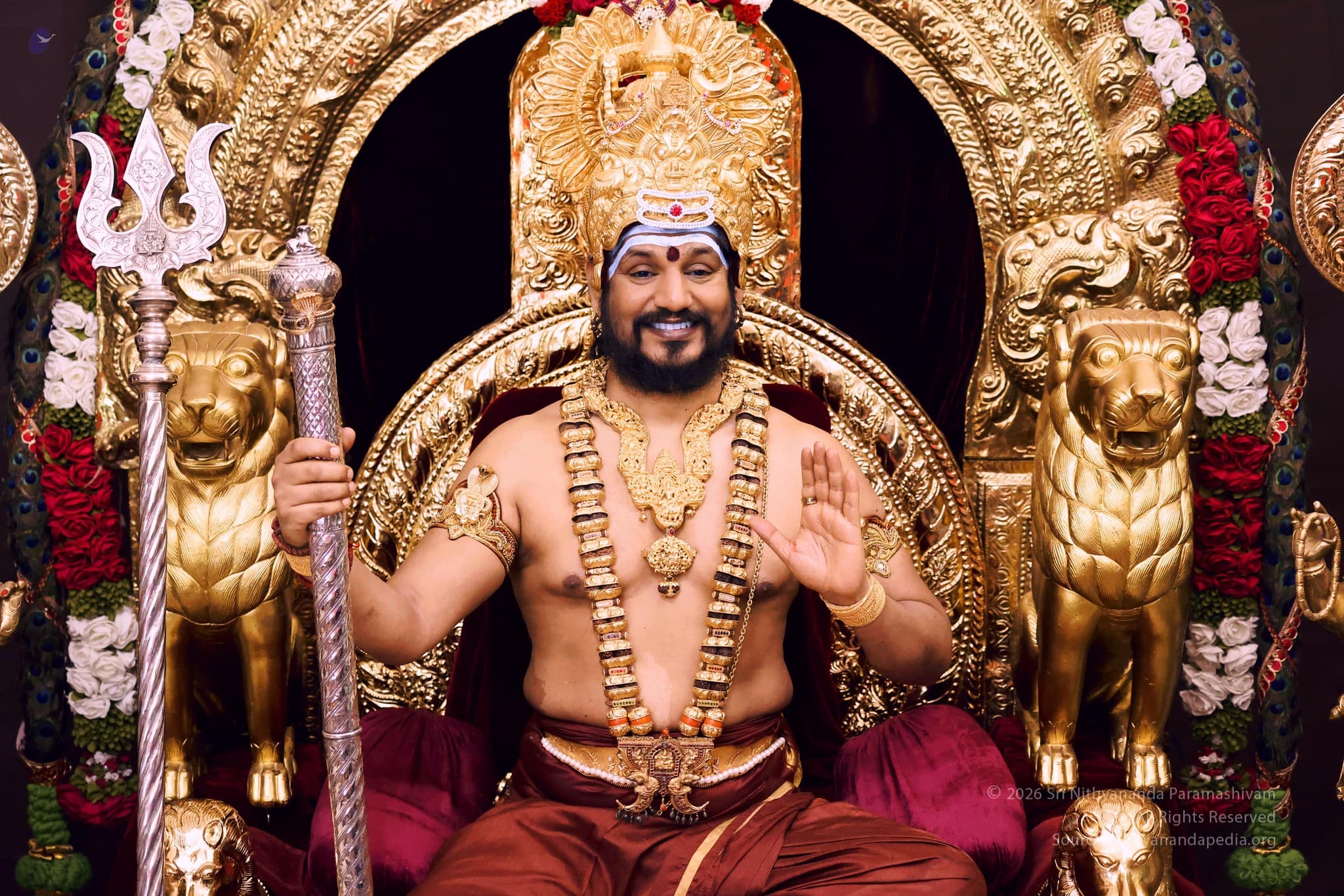 The Supreme Pontiff of Hinduism, Bhagavan Sri Nithyananda Paramashivam