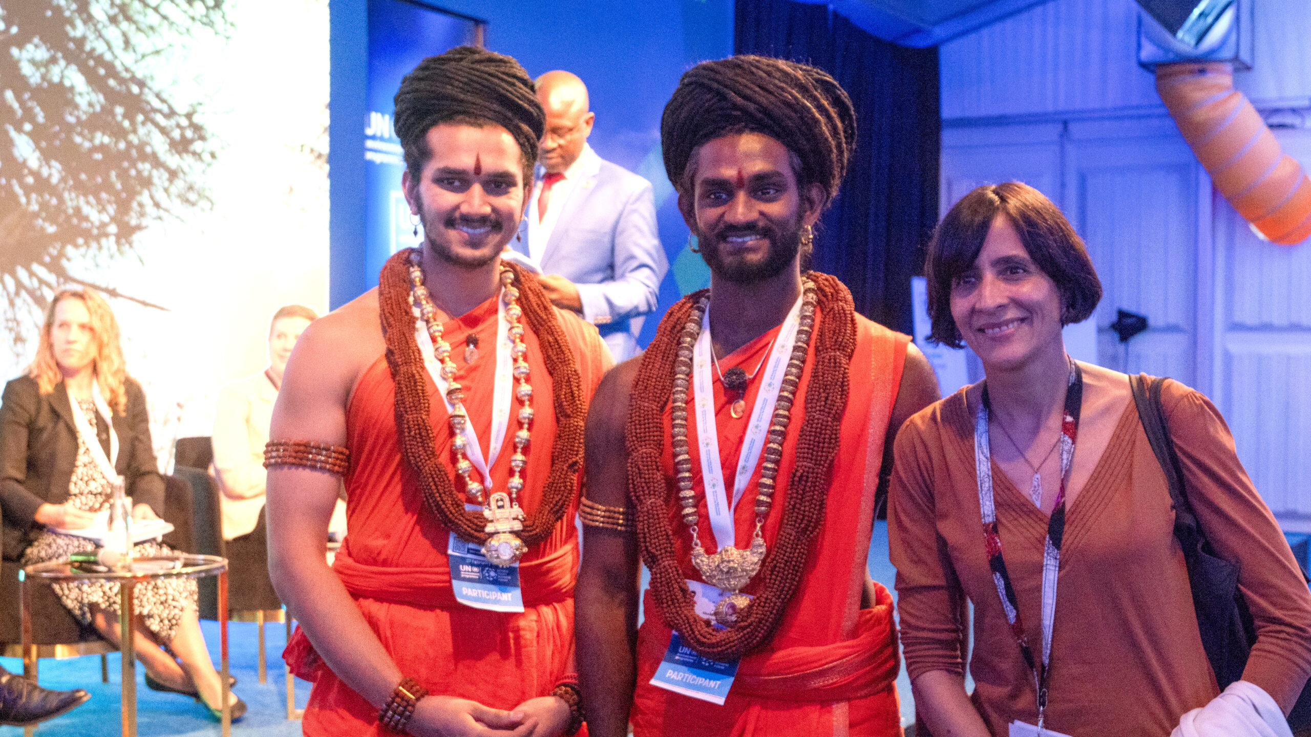 Gurukul delegates with the Minister of Environment of Colombia